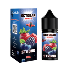 НАБІР ДЛЯ САМОЗАМІСУ OCTOBAR STRONG 30 МЛ 50 МГ BERRIES ЗІ СМАКОМ ЯГІД