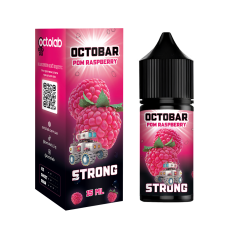 НАБІР ДЛЯ САМОЗАМІСУ OCTOBAR STRONG 30 МЛ 50 МГ POM RASPBERRY ЗІ СМАКОМ ГРАНАТА ТА МАЛИНИ