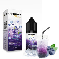 Набор для самозамеса Octobar Prime 30 мл 50 мг "Blueberry Soda" со вкусом черника содова