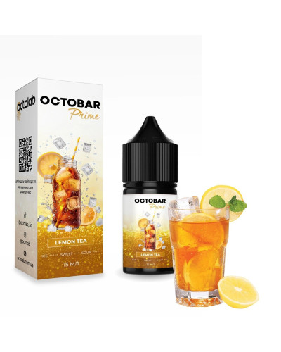 Набор для самозамеса Octobar Prime 30 мл 50 мг "Lemon Tea" со вкусом лимон чай