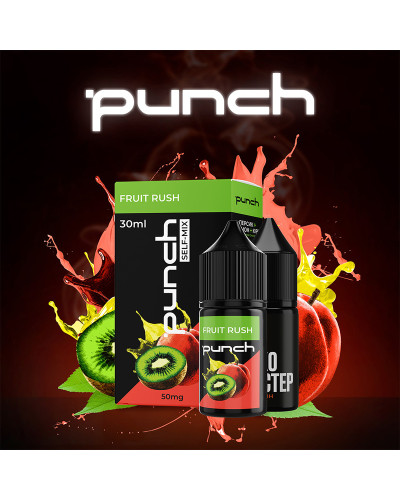 Набір для самозамісу Punch 30 мл "Fruit Rush" зі смаком ківі персик лимон