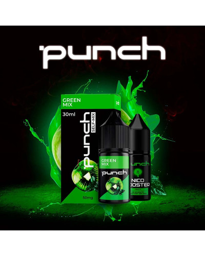 Набор для самозамеса Punch 30 мл "Green Mix" со вкусом яблоко киви мята