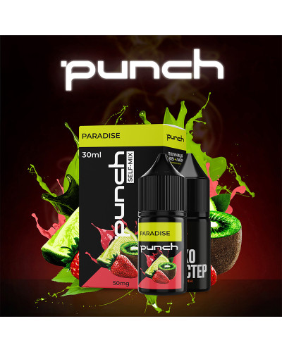 Набір для самозамісу Punch 30 мл "Paradise" зі смаком полуниця ківі лайм