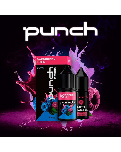 Набір для самозамісу Punch 30 мл "Raspberry Eden" зі смаком малини та ожини