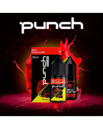 Набор для самозамеса Punch 30 мл "Red Pleasure" со вкусом вишня роза лимон