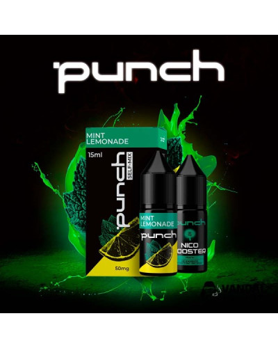 Набор для самозамеса Punch 15 мл "Mint Lemonade" со вкусом мята лимонад