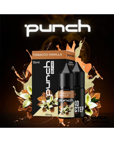 Набор для самозамеса Punch 15 мл "Tobacco Vanila" со вкусом табак ваниль