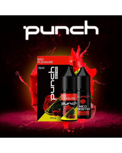 Набір для самозамісу Punch 15 мл "Red Pleasure" зі смаком вишня роза лимон