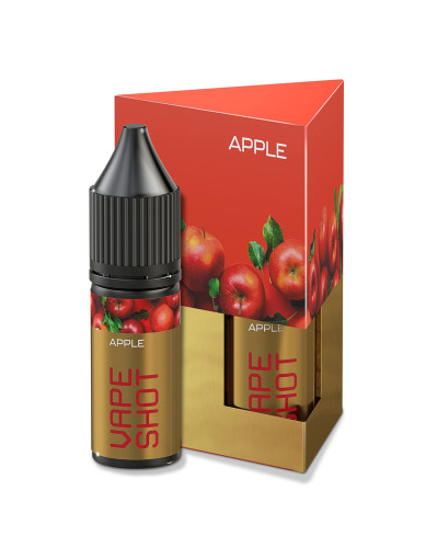 Набор для самозамеса Vape Shot 15 мл 50 мг "Apple" со вкусом яблока
