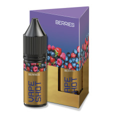 Набір для самозамісу Vape Shot 15 мл 50 мг "Berries" зі смаком ягоди
