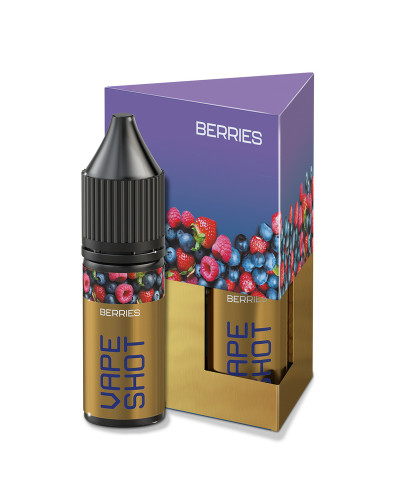 Набор для самозамеса Vape Shot 15 мл 50 мг "Berries" со вкусом ягоды
