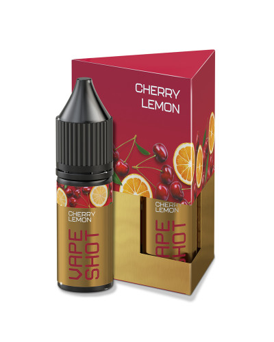 Набор для самозамеса Vape Shot 15 мл 50 мг "Cherry lemon" со вкусом вишня лимон