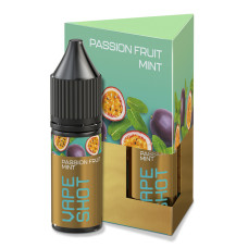 Набір для самозамісу Vape Shot 15 мл 50 мг "Passion Fruit Mint" зі смаком маракуйя м'ята