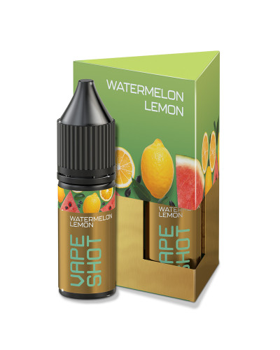 Набір для самозамісу Vape Shot 15 мл 50 мг "Watermelon Lemon" зі смаком кавун лимон