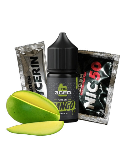Набір для самозамісу THE 3Ger 30 мл 50 мг Green Mango (Зелене манго)