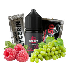Набір для самозамісу THE 3Ger 30 мл 50 мг Grape Raspberry (Виноград малина)