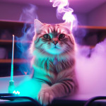 Безопасен ли вейпинг для домашней кошки?