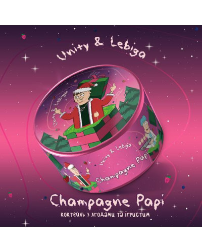 Табак Unity Urban x Lebiga Watermelon Champagne Papi (Ігристе ягоди, 100 г)