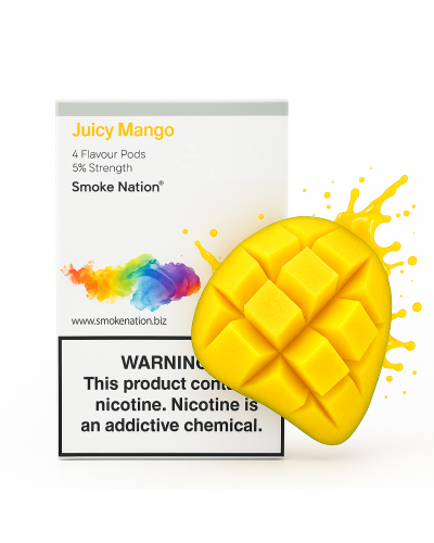 Картриджі JUUL 1 Juicy Mango (манго) 50мг (5%) Smoke Nation