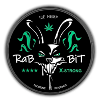 Снюс RABBIT  Ice Hemp  150 mg (Конопля Лід)