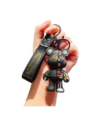 Брелок для ключів Mechanical Teddy Bear (black)