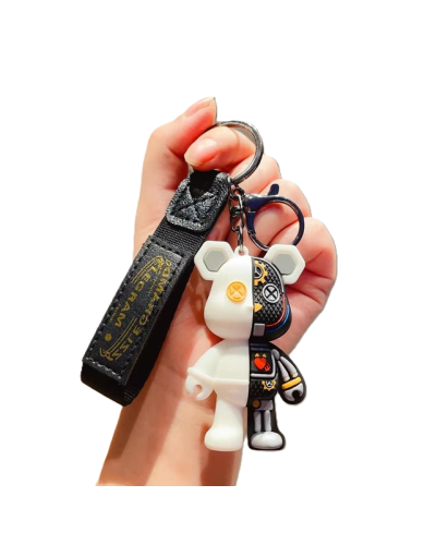 Брелок для ключів Mechanical Teddy Bear (white)