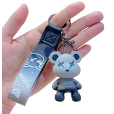 Брелок для ключів Fashion "Teddy Bear" (сірий)