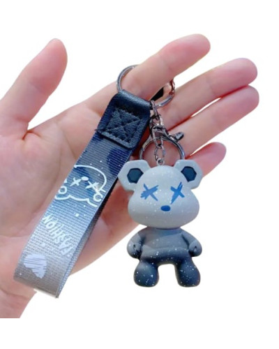 Брелок для ключів Fashion "Teddy Bear" (сірий)