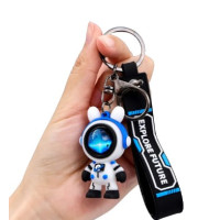 Брелок для ключів Explore Future "Astronaut" (білий з синім)