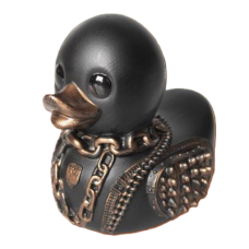 Cool Duck Черный утенок в цепях