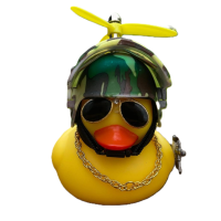 Cool Duck Жовте каченя в шоломі "PUBG" (камуфляж)