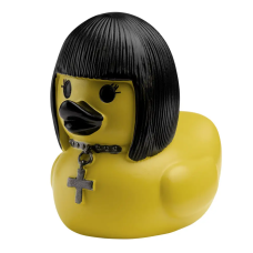 Cool Duck Жовте каченя у стилі панк-емо (з хрестом) 
