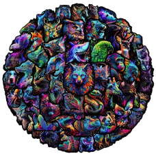 Набір стікерів "Colored Animals" 50 шт