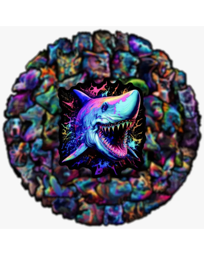 Набір стікерів "Colored Animals" 50 шт