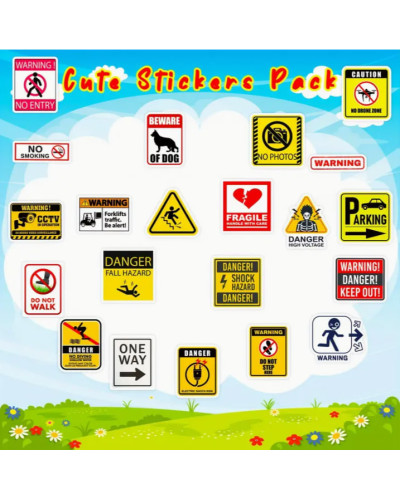 Набір стікерів "Signs" 50 шт