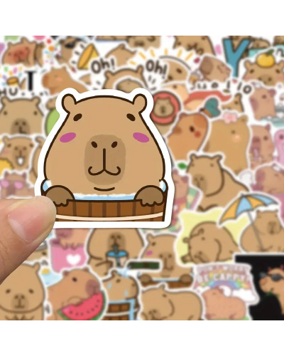 Набір стікерів "Capybara" 50 шт