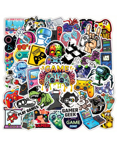 Набор стикеров "Play Game" 50 шт