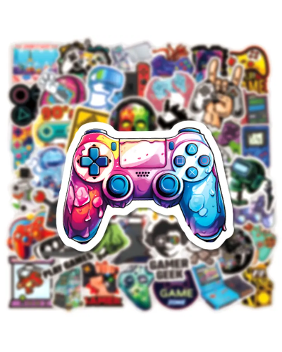 Набор стикеров "Play Game" 50 шт