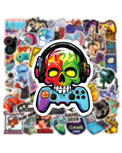 Набор стикеров "Play Game" 50 шт