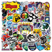Набор стикеров "Play Game" 50 шт