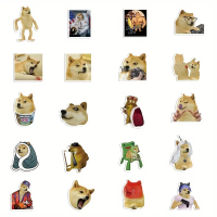 Набір стікерів "Meme Dogs" 50 шт