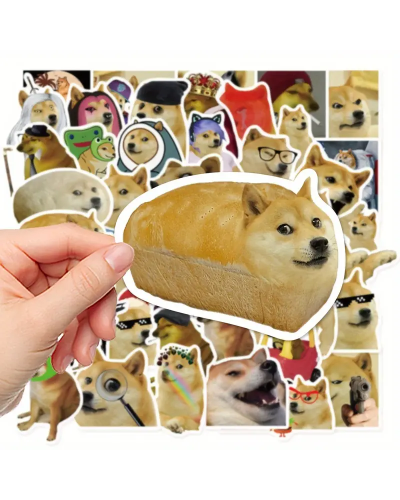 Набір стікерів "Meme Dogs" 50 шт