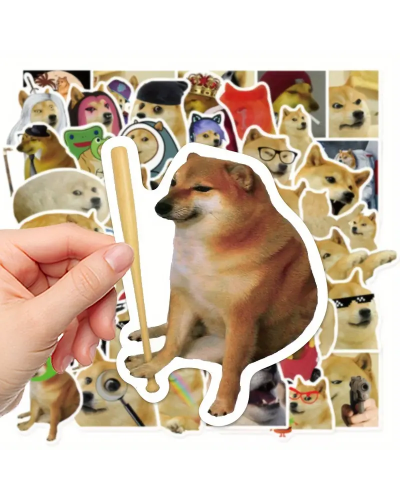 Набір стікерів "Meme Dogs" 50 шт