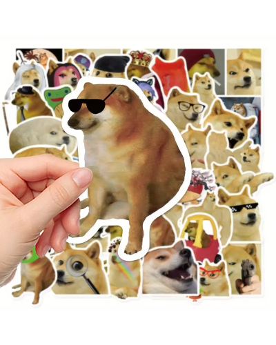 Набір стікерів "Meme Dogs" 50 шт