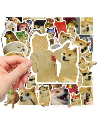 Набір стікерів "Meme Dogs" 50 шт