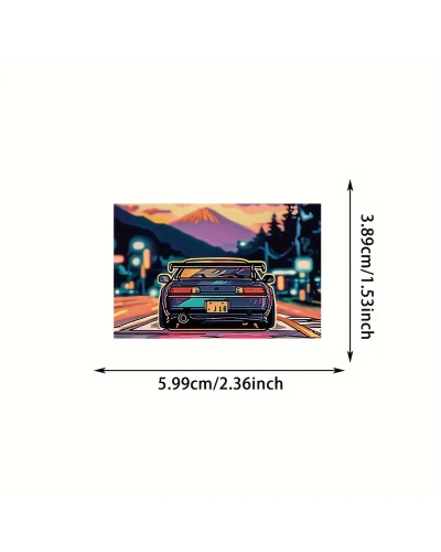 Набір стікерів "Cars" 50 шт