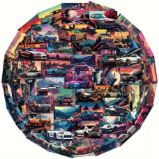 Набір стікерів "Cars" 50 шт