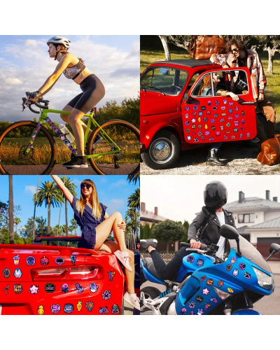 Набор стикеров "Cute Neon" 50 шт