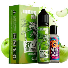 Набір для самозамісу Marvellous Max 60 мл Gecko Green Apple (зелене яблуко)