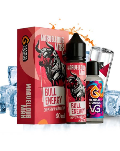 Набор для самозамеса Marvellous Max 60 мл Bull Energy (энергетический напиток)